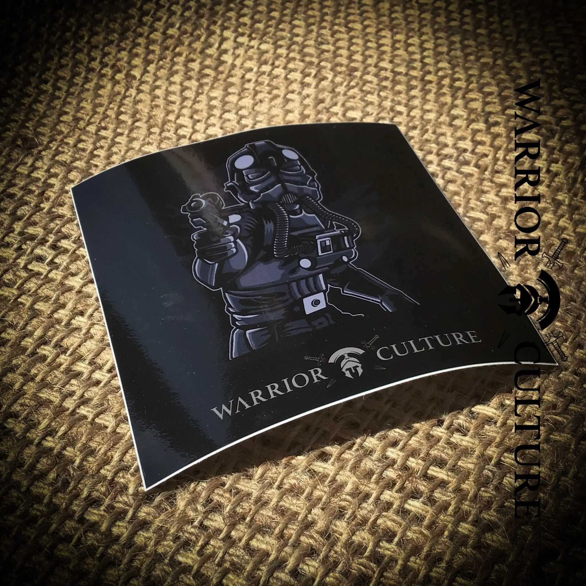 Warrior culture imperial pilot sticker