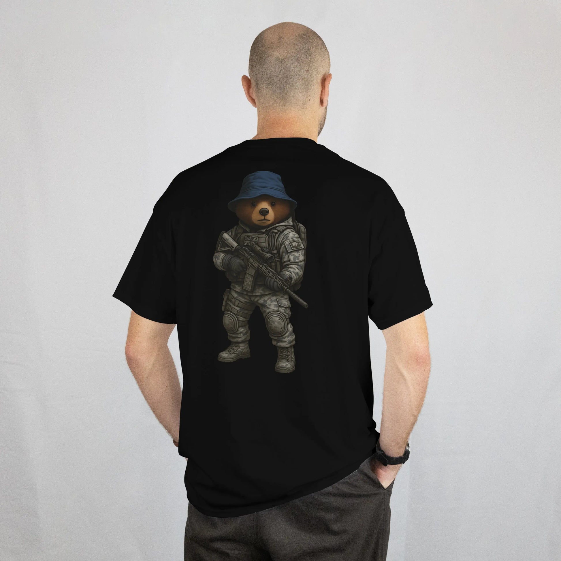 Urban Operator Bear Tee - Warrior Culture