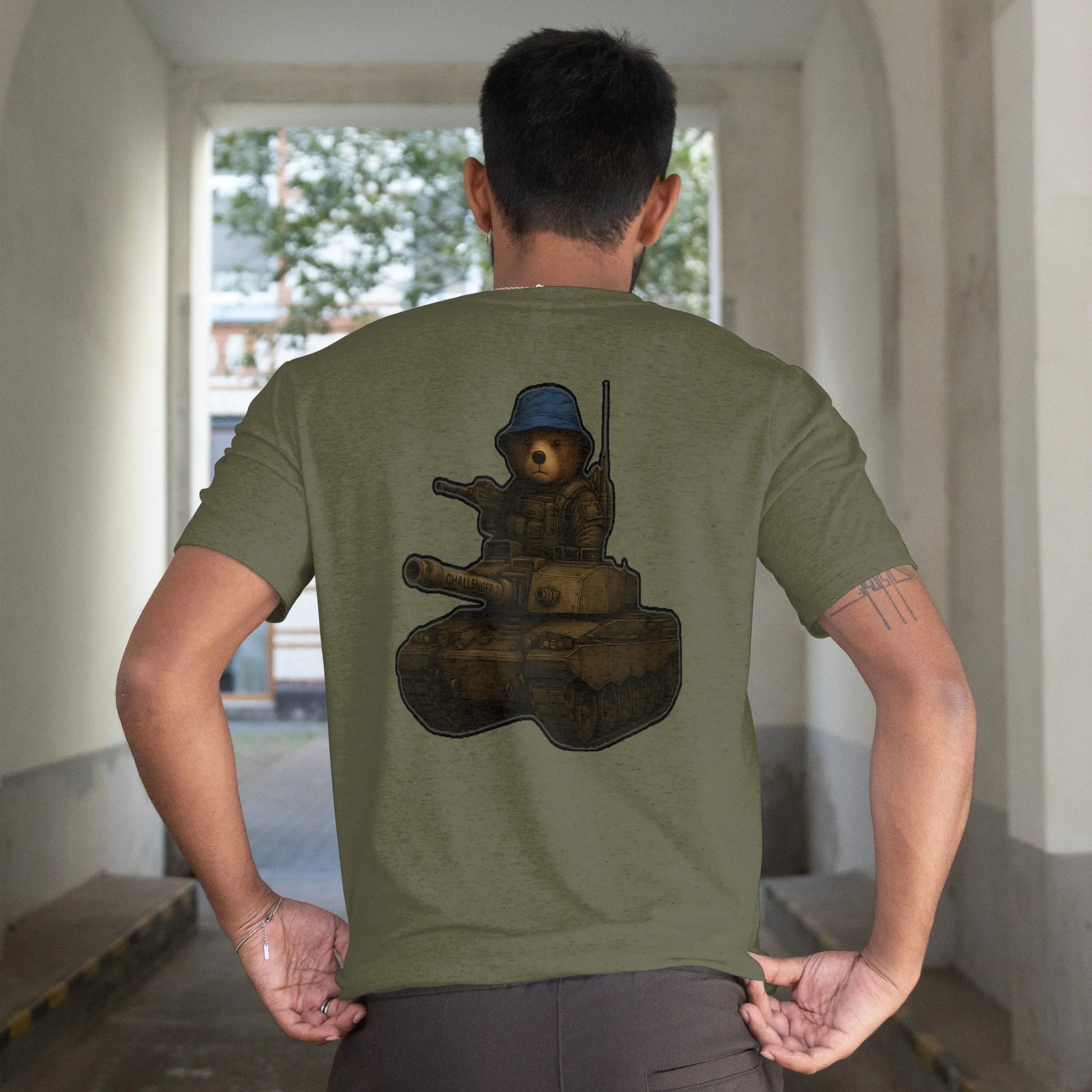 Tanky Bear Tee - Warrior Culture