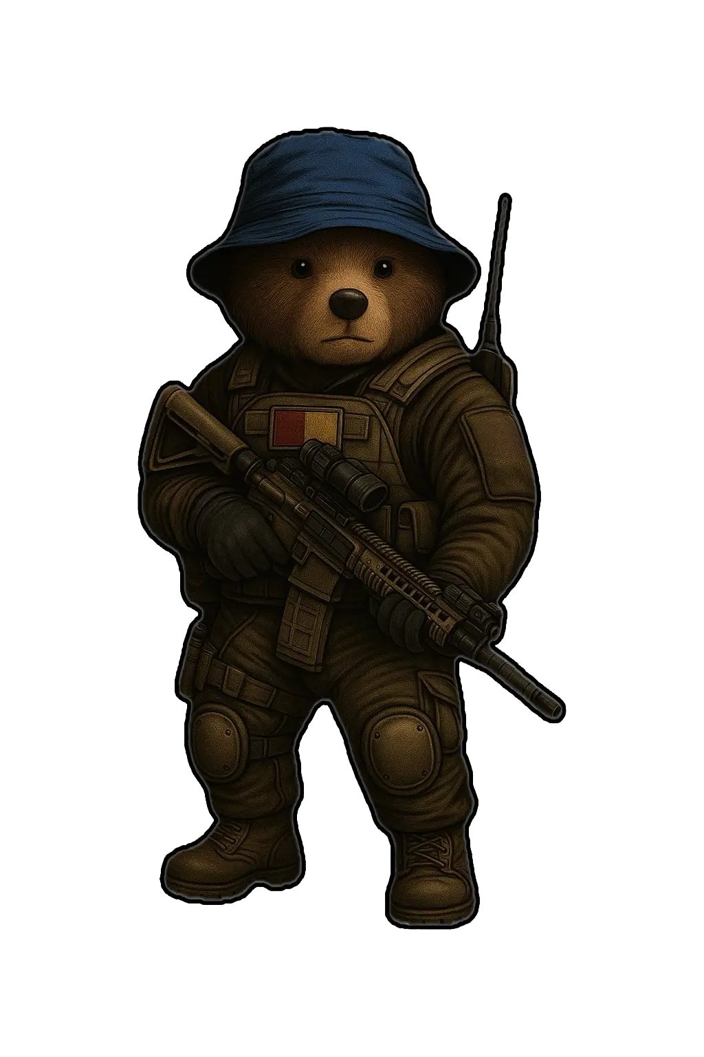 Royal Anglian (Vikings) Bear Tee - Warrior Culture