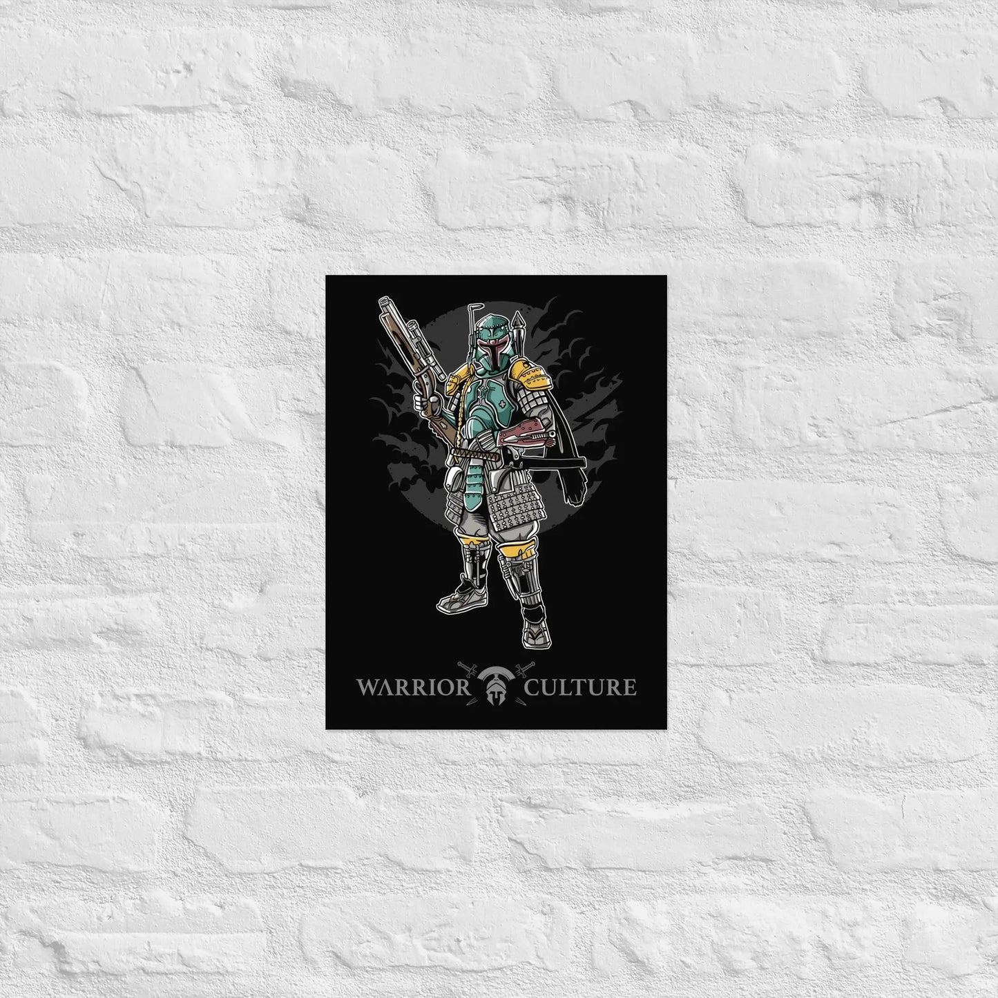 Samurai Bounty Poster - Warrior Culture