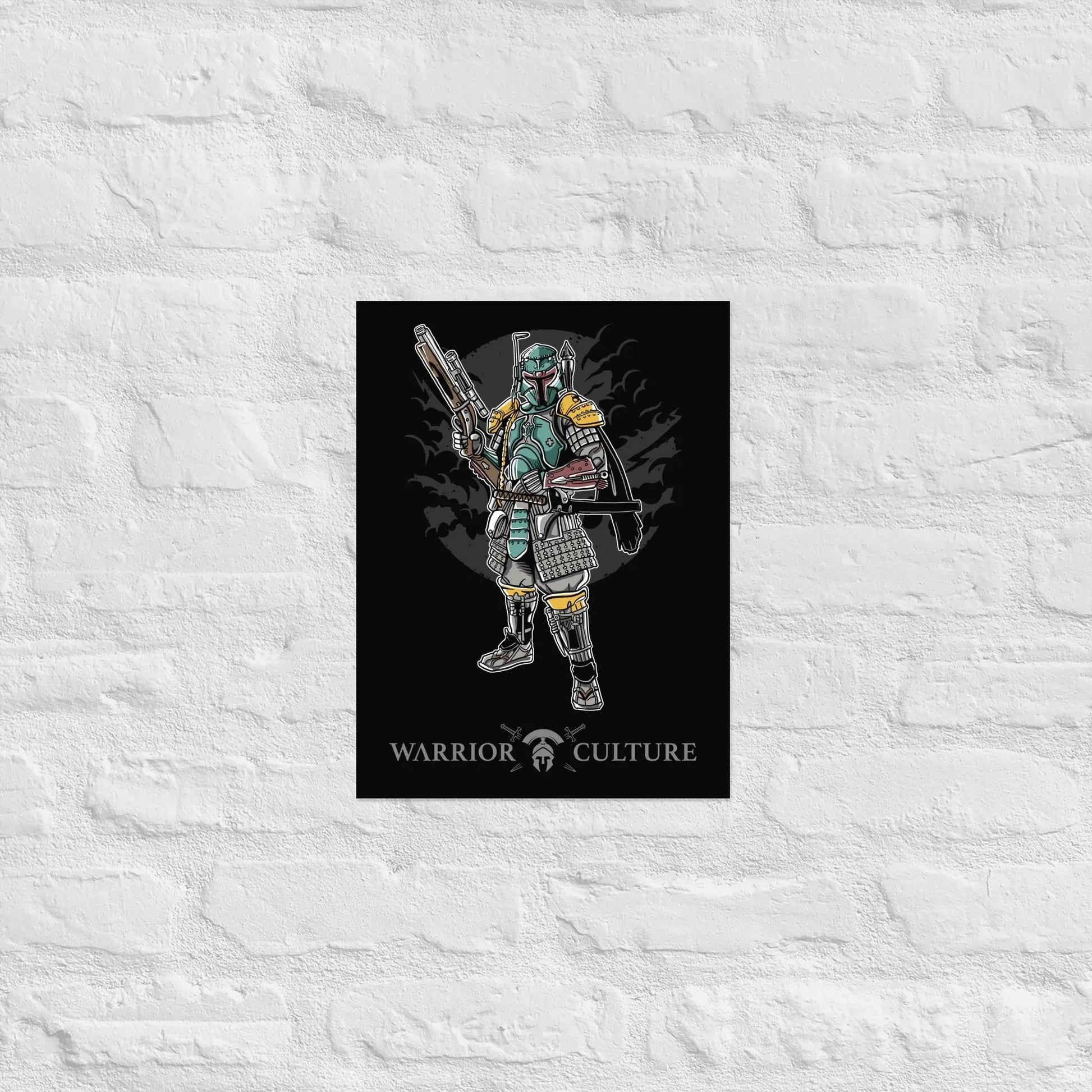 Samurai Bounty Poster - Warrior Culture