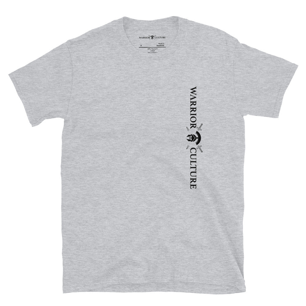 Warrior Culture T-shirt in sports grey.