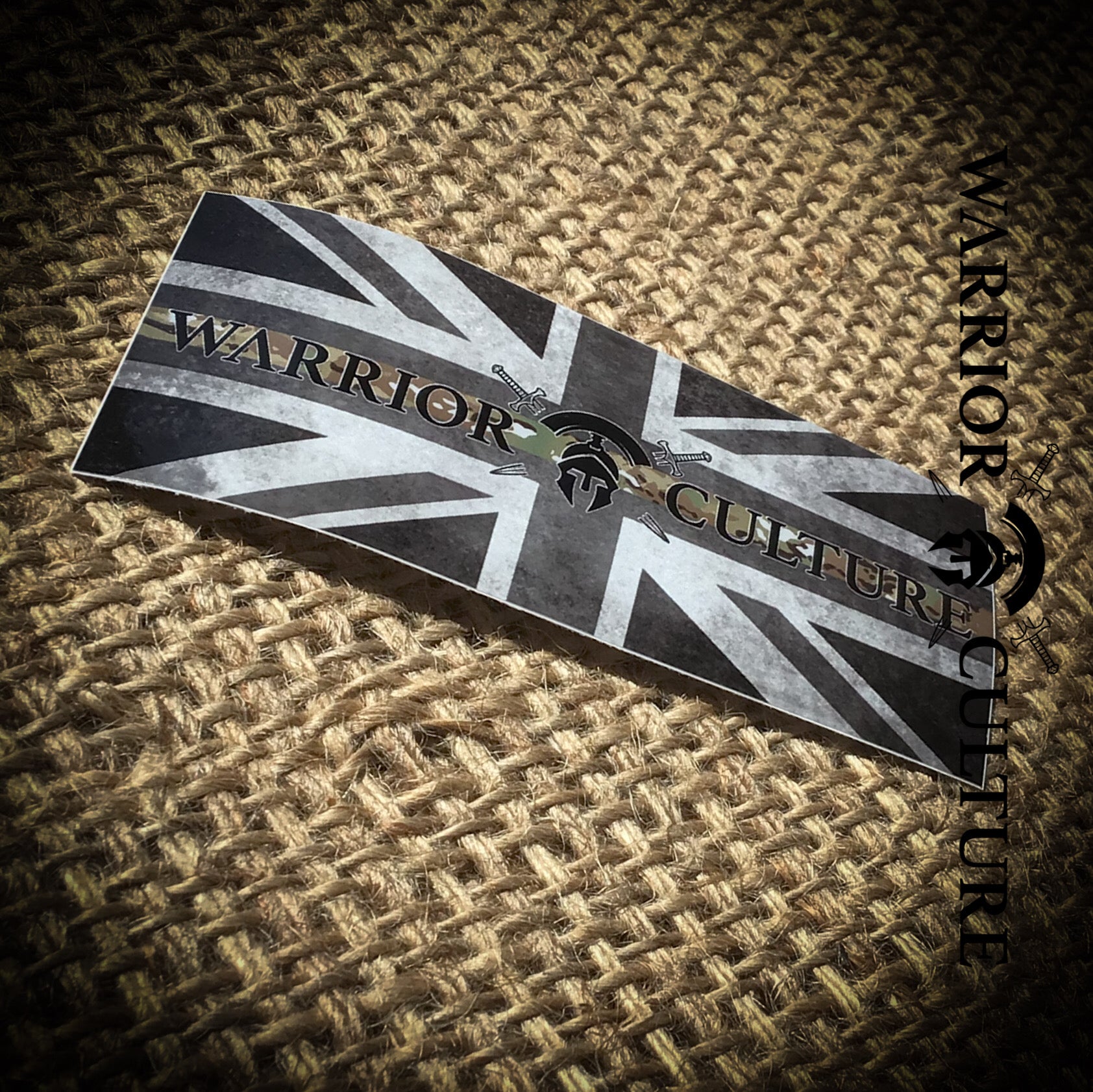 Warrior Culture MultiCam sticker