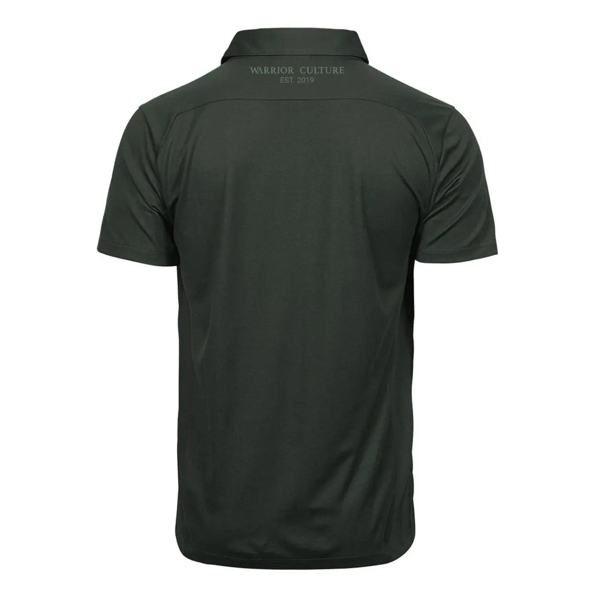 Titan Performance Polo – Dark Green, back