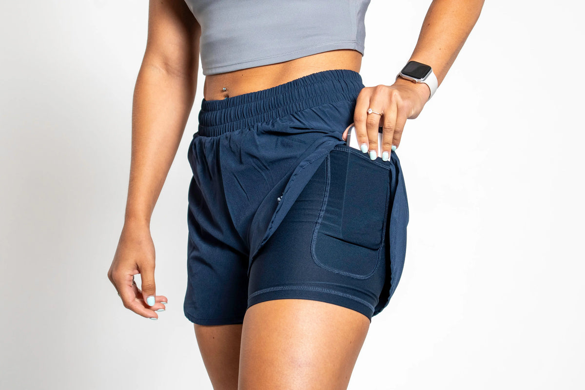Athena Performance Double Layer Shorts (view 5)