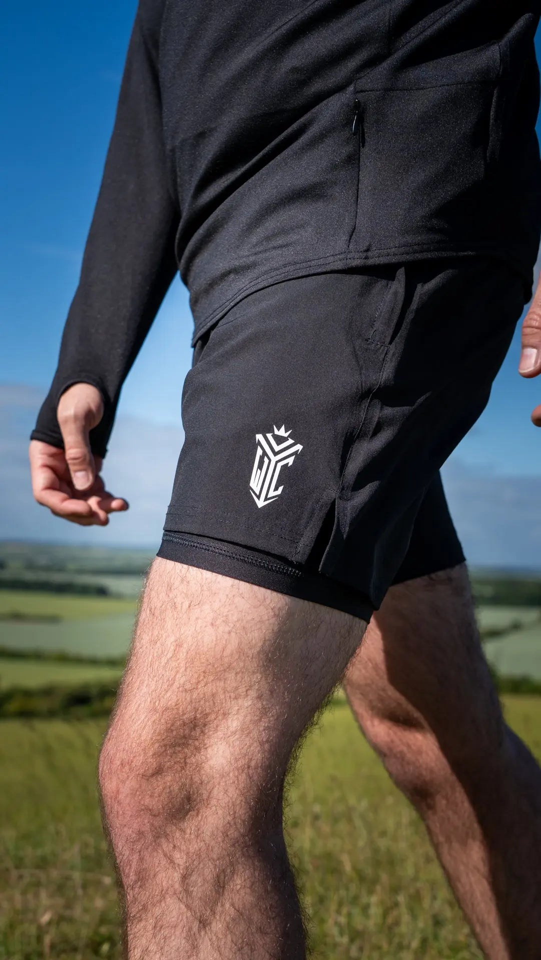 Ares Performance Double Layer Sports Shorts