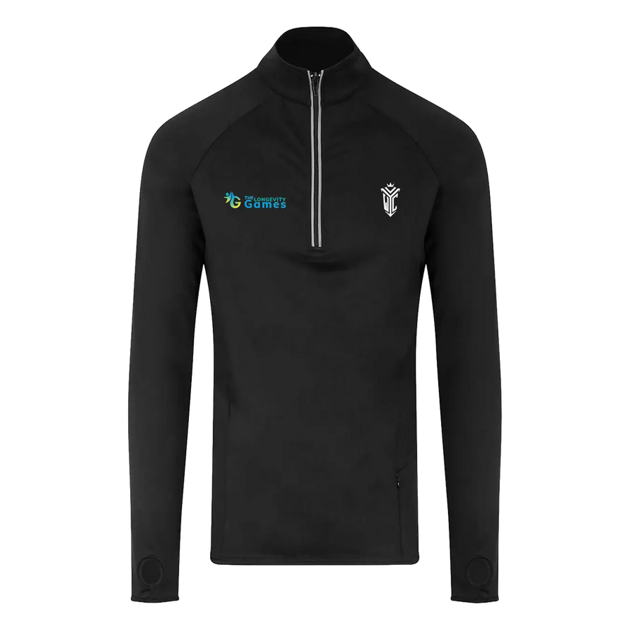 Ares Men's Performance 1/2 Zip – The Longevity Games