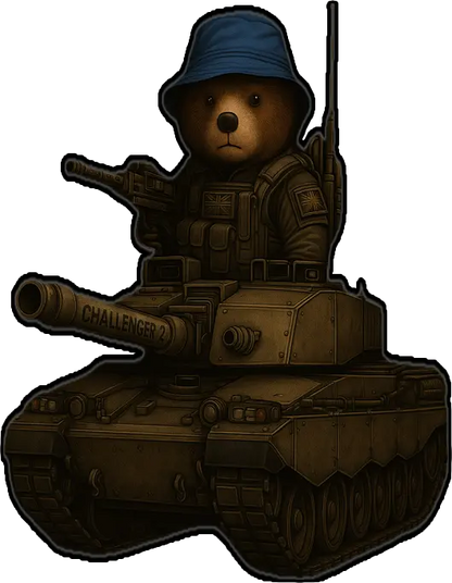Tanky Bear Tee - Warrior Culture
