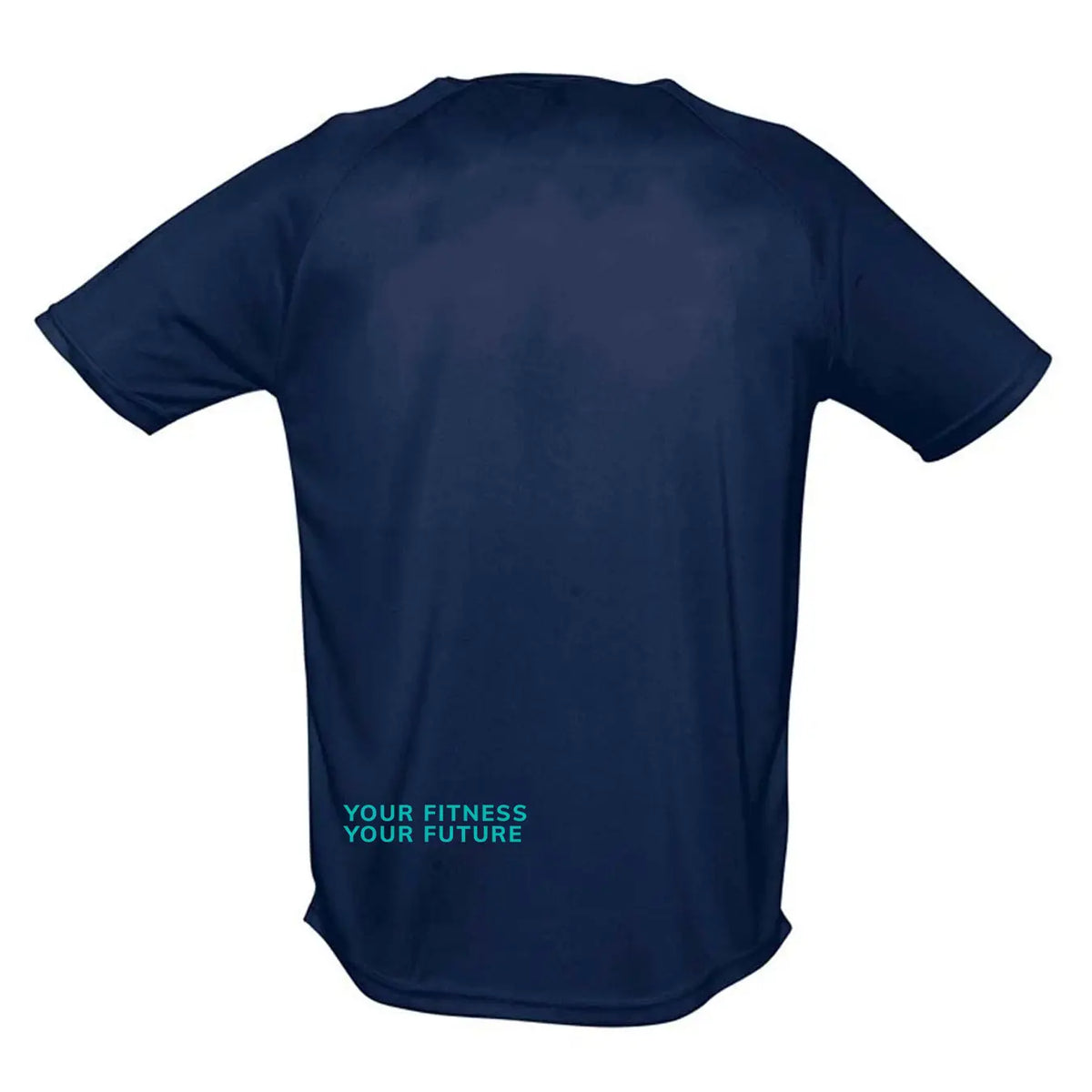 Performance Training T-Shirt – The Longevity Games, navy, back
