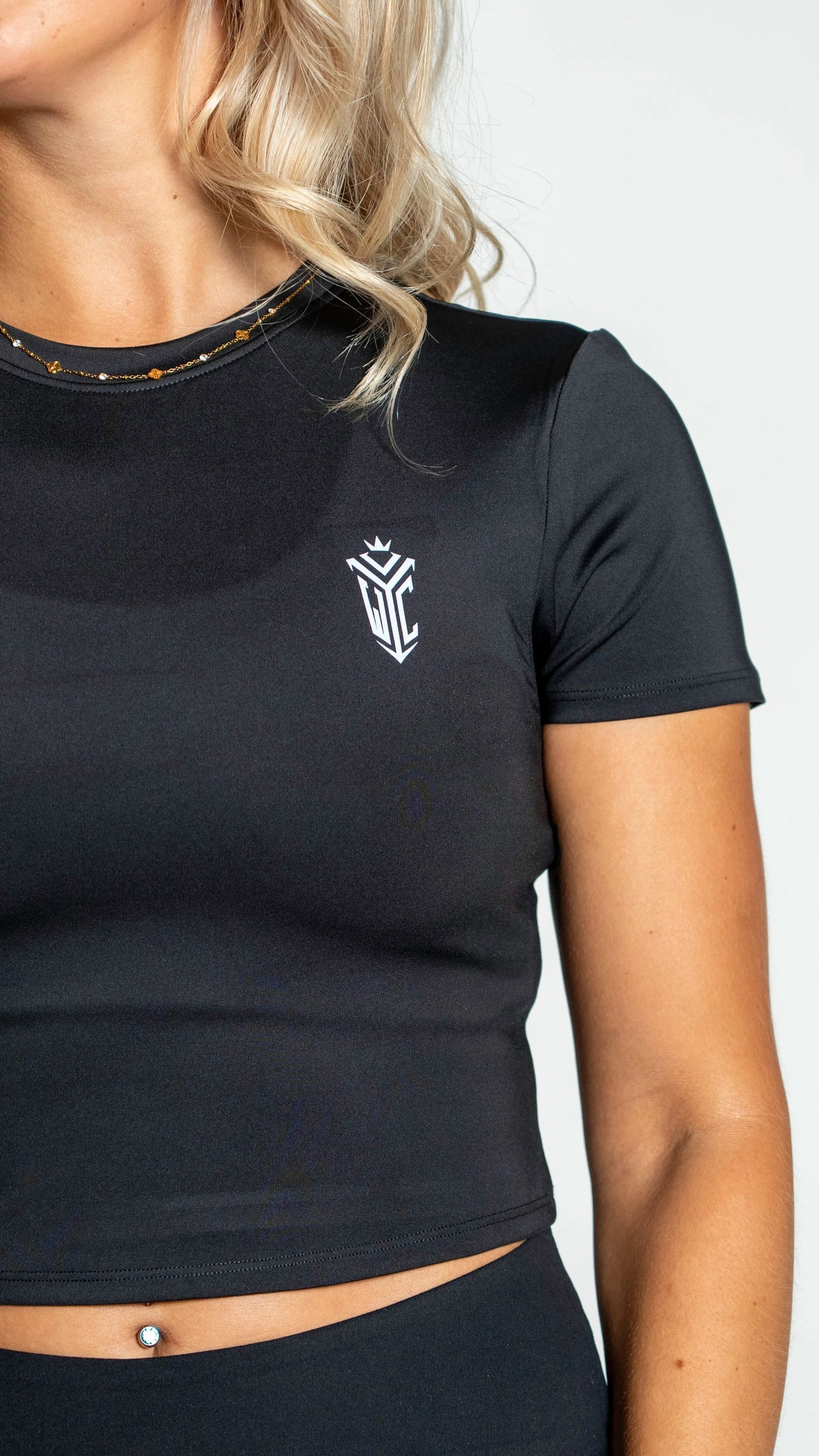 Athena Performance Cropped T-Shirt (view 2)