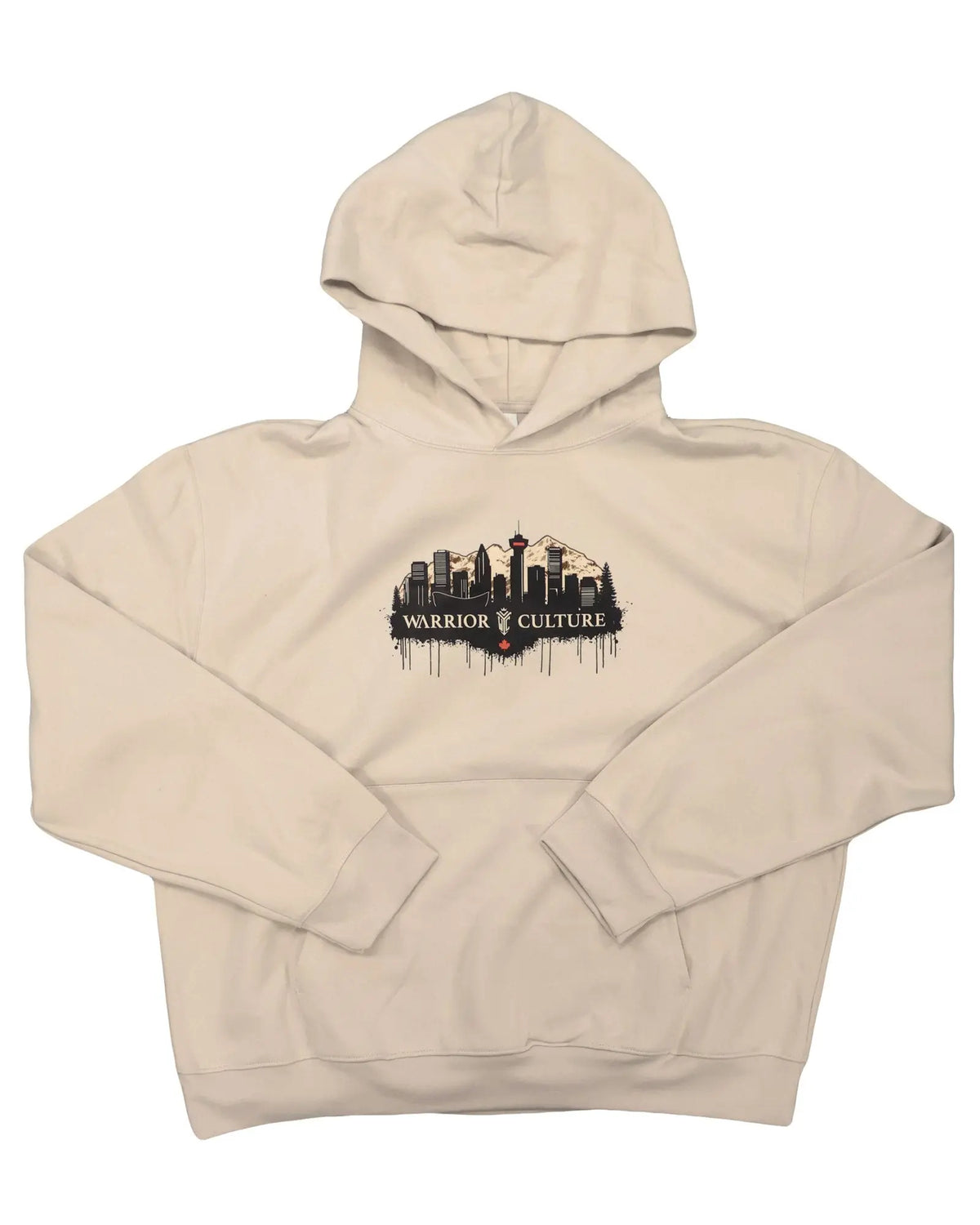Canada Collection Hoodie in Dust, front