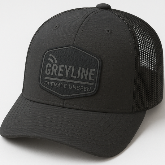 GREYLINE Trucker Cap – “Operate Unseen” Edition (COMING SOON)