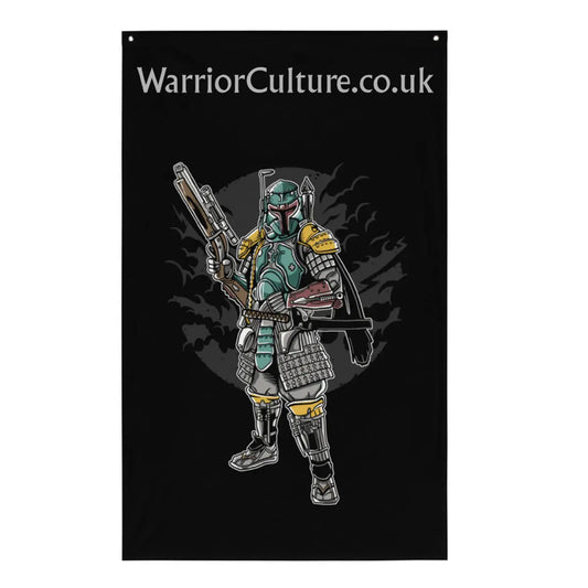Samurai Bounty Hunter Flag - Warrior Culture